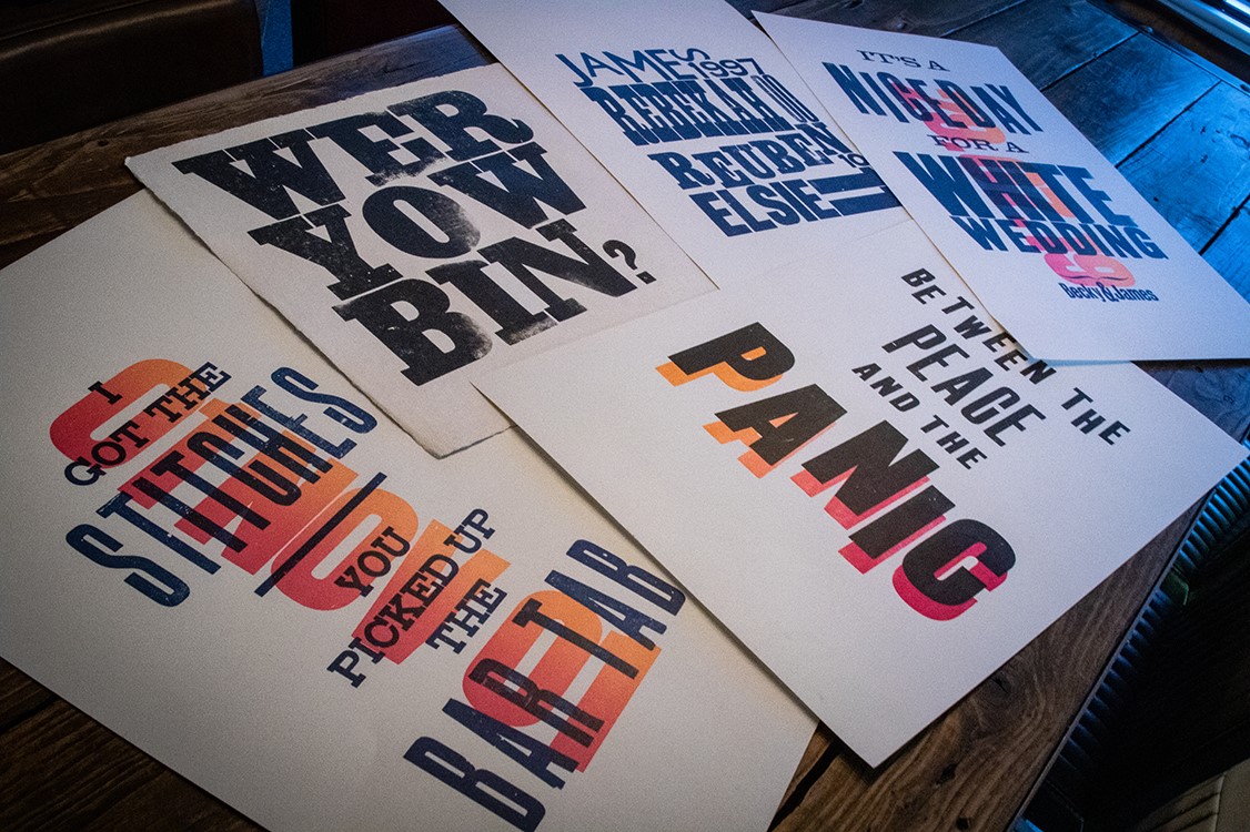 The revival of Letterpress printing